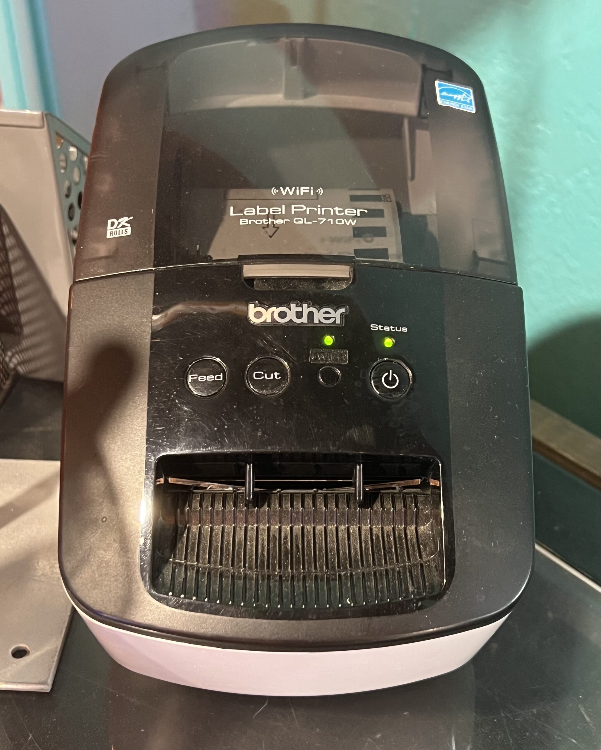 Label printer used for linerless label and hot-melt PSA discussion