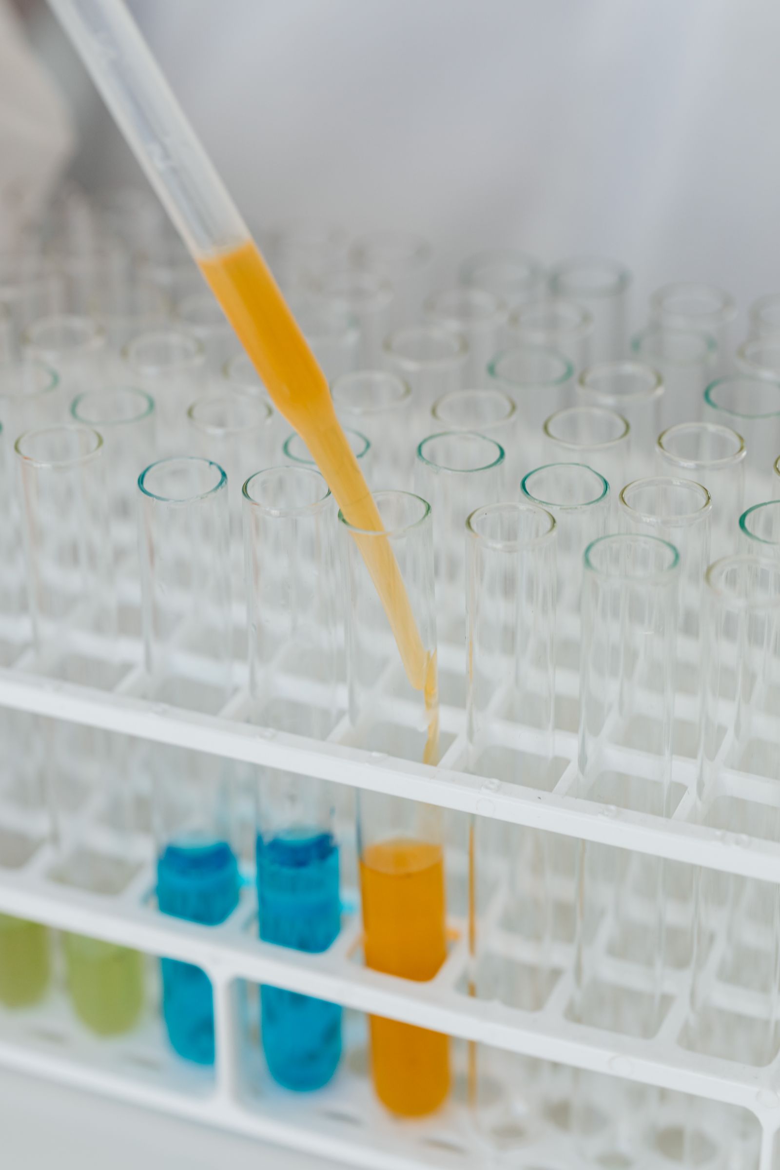 Serbia Chemical Restrictions 2026: Polymer Buyer Checks Laboratory pipette and test tubes illustrating chemical compliance checks for polymer materials
